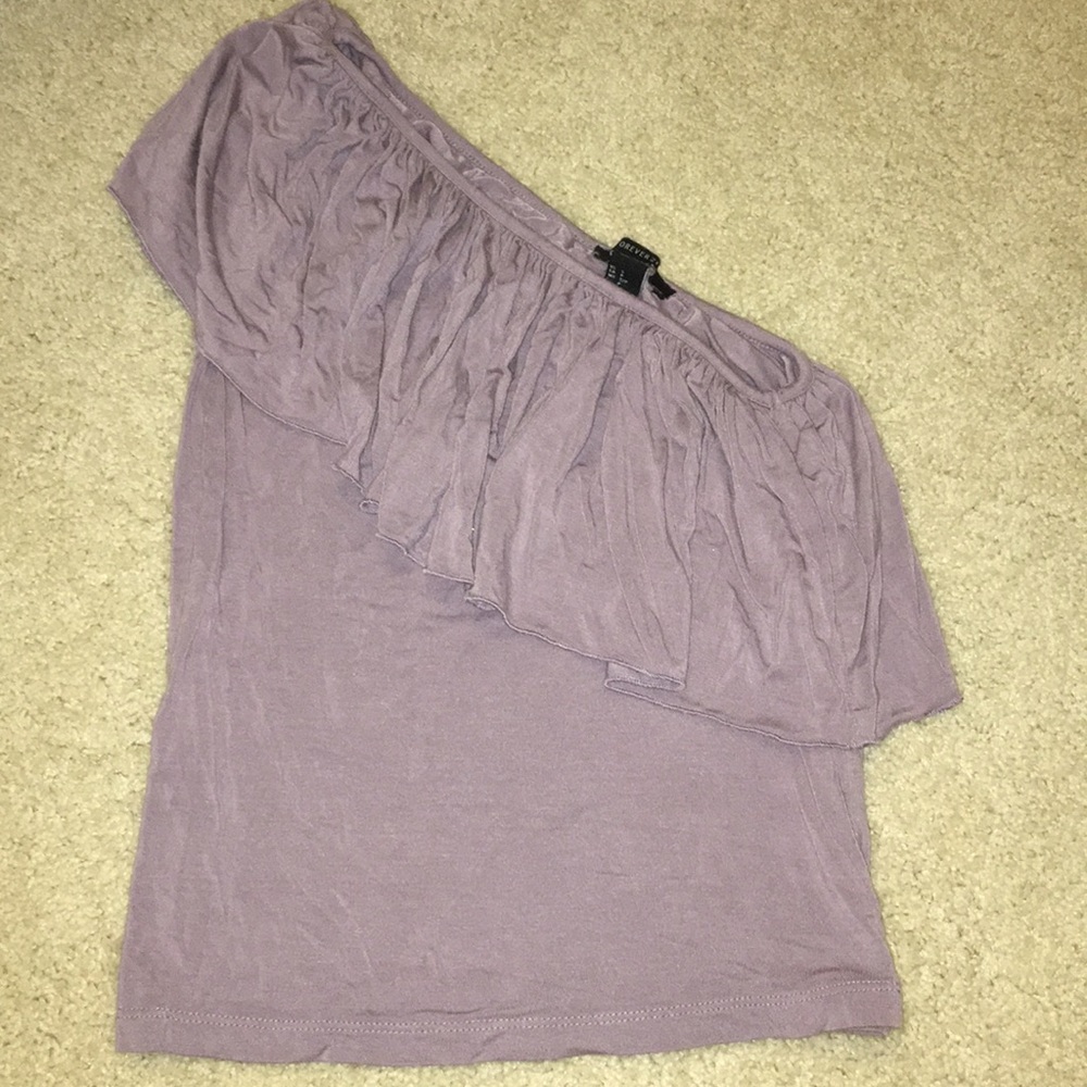 Forever 21 tank/crop, single shoulder